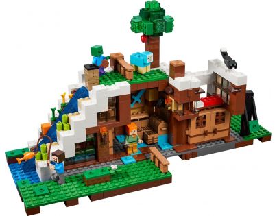 LEGO Minecraft 21134 Základna ve vodopádu