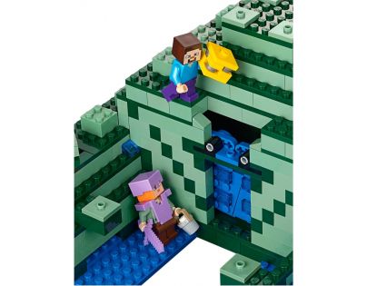 LEGO Minecraft 21136 Památník v oceánu - Poškozený obal