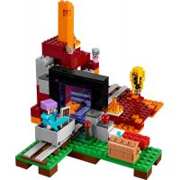 LEGO Minecraft 21143 Podzemní brána - Poškozený obal 3