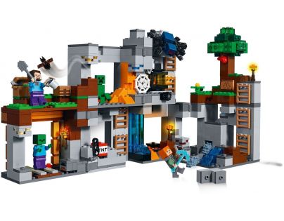 LEGO Minecraft 21147 Skalní dobrodružství
