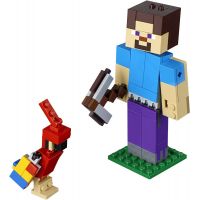 LEGO Minecraft 21148 velká figurka Steve s papouškem 2