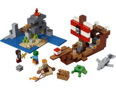LEGO® Minecraft™ 21152 Dobrodružství pirátské lodi