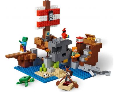 LEGO® Minecraft™ 21152 Dobrodružství pirátské lodi