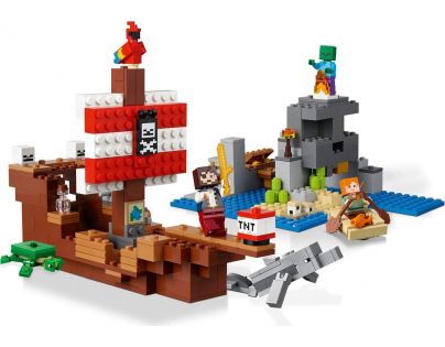 LEGO® Minecraft™ 21152 Dobrodružství pirátské lodi
