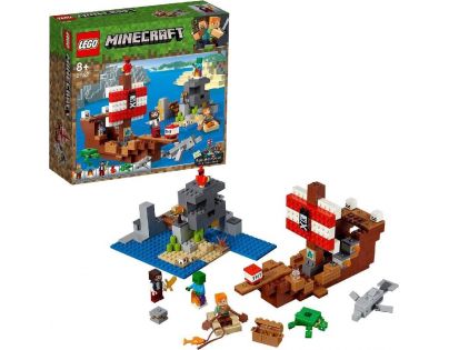 LEGO® Minecraft™ 21152 Dobrodružství pirátské lodi