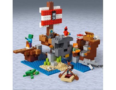 LEGO® Minecraft™ 21152 Dobrodružství pirátské lodi