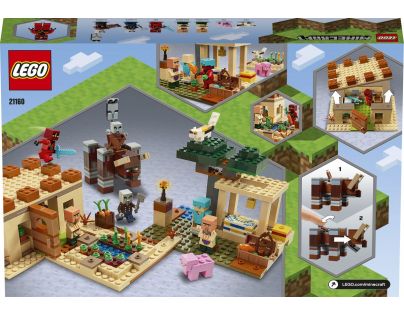 LEGO® Minecraft™ 21160 Útok Illagerů