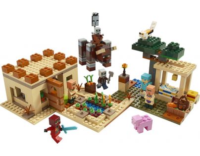 LEGO® Minecraft™ 21160 Útok Illagerů