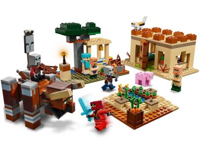 LEGO® Minecraft™ 21160 Útok Illagerů