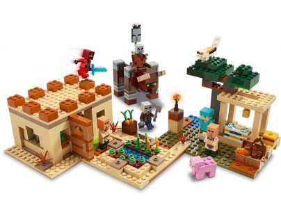 LEGO® Minecraft™ 21160 Útok Illagerů