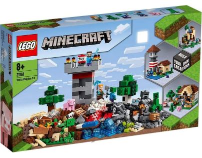 LEGO Minecraft 21161 Kreativní box 3.0 - Poškozený obal