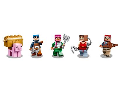 LEGO® Minecraft™ 21163 Bitva o rudit