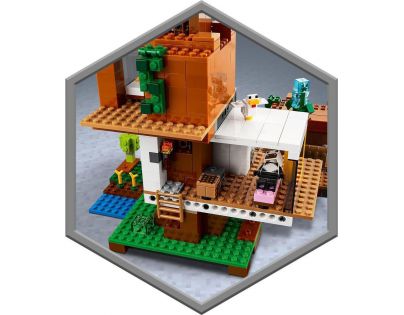 LEGO® Minecraft™ 21174 Moderní dům na stromě