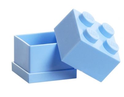 LEGO® Mini Box světle modrá