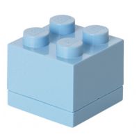 LEGO® Room Mini Box světle modrá 46 x 46 x 43 cm