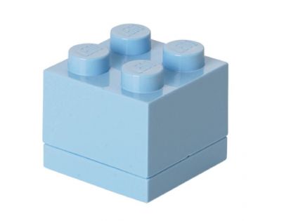 LEGO® Mini Box světle modrá