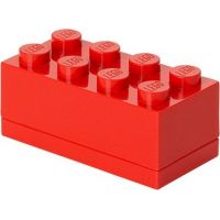 LEGO® Mini Box 4,6 x 9,3 x 4,3 cm Červené 2