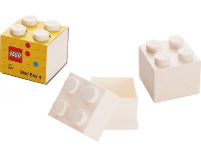 LEGO® Mini Box 4,6 x 4,6 x 4,3 cm  Bílý