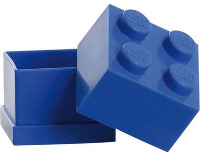 LEGO Mini Box 4,6 x 4,6 x 4,3 cm Modrá