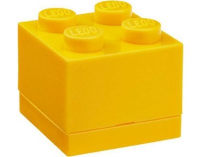 LEGO Mini Box 4,6 x 4,6 x 4,3 cm Žlutá