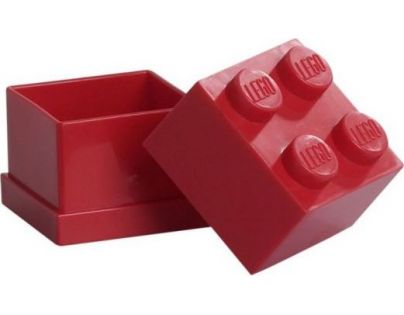 LEGO Mini Box 4,6 x 4,6 x 4,3 cm Červená