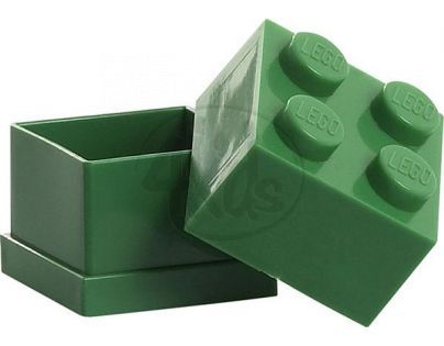 LEGO Mini Box 46x46x51 mm - Zelený