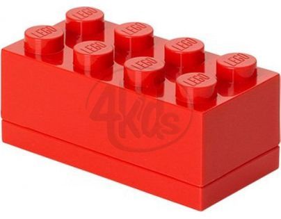 LEGO Mini Box 46x92x51 mm - Červený