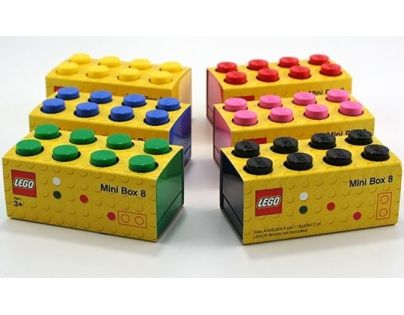 LEGO Mini Box 4,6 x 9,3 x 4,3 cm Růžová