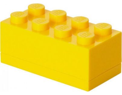 LEGO Mini Box 4,6 x 9,3 x 4,3 cm Žlutá
