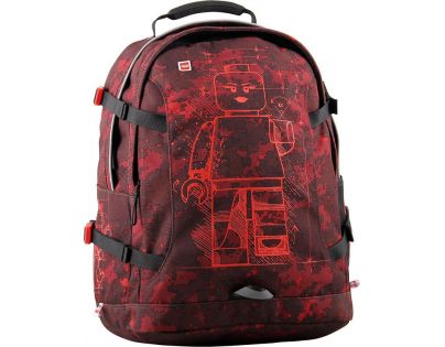 LEGO Minifigures Burgundy Camo Tech Teen batoh