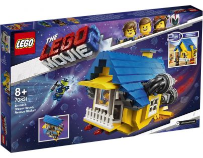 LEGO Movie 70831 Emmetův vysněný dům Záchranná raketa