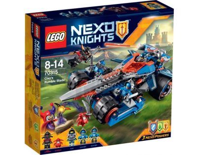 LEGO Nexo Knights 70315 Clayova burácející čepel