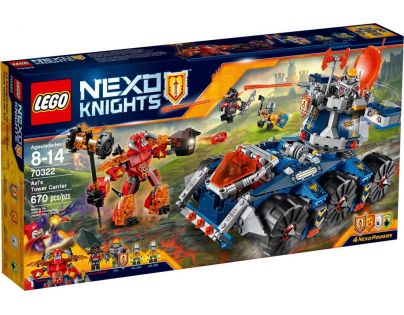 LEGO Nexo Knights 70322 Axlův věžový transportér