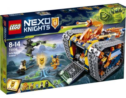 LEGO Nexo Knights 72006 Axlův arzenál na kolečkách