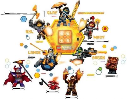 LEGO NEXO Knights orientační světlo