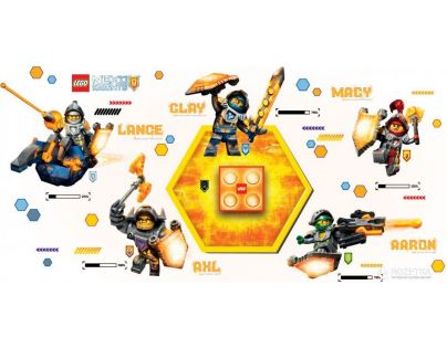 LEGO NEXO Knights orientační světlo