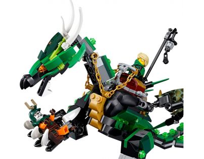 LEGO Ninjago 70593 Zelený drak NRG - Poškozený obal