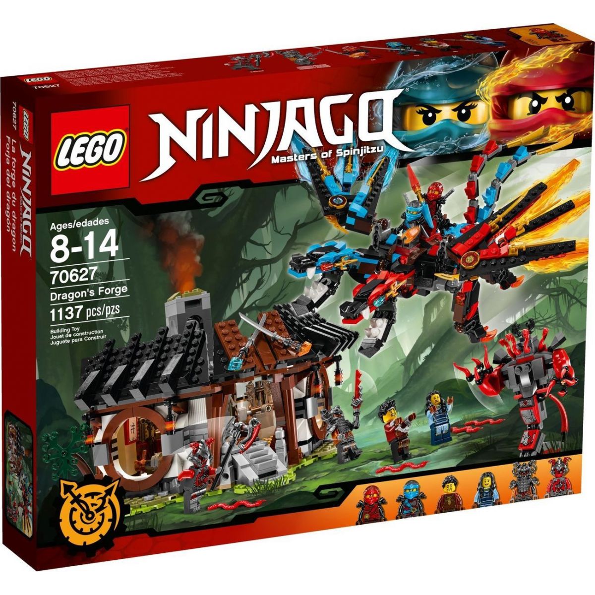 LEGO Ninjago 70627 Dračí kovárna