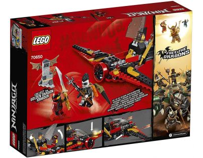 LEGO Ninjago 70650 Křídlo osudu - Poškozený obal