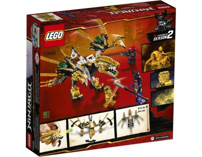 LEGO Ninjago 70666 Zlatý drak