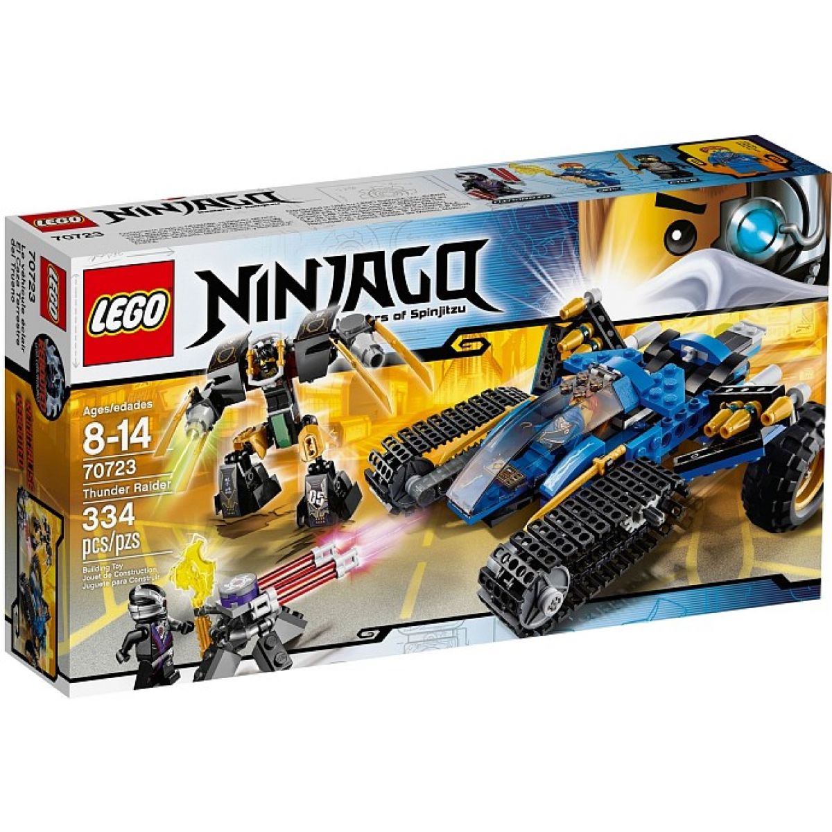 LEGO Ninjago 70723 - Bouřlivý jezdec