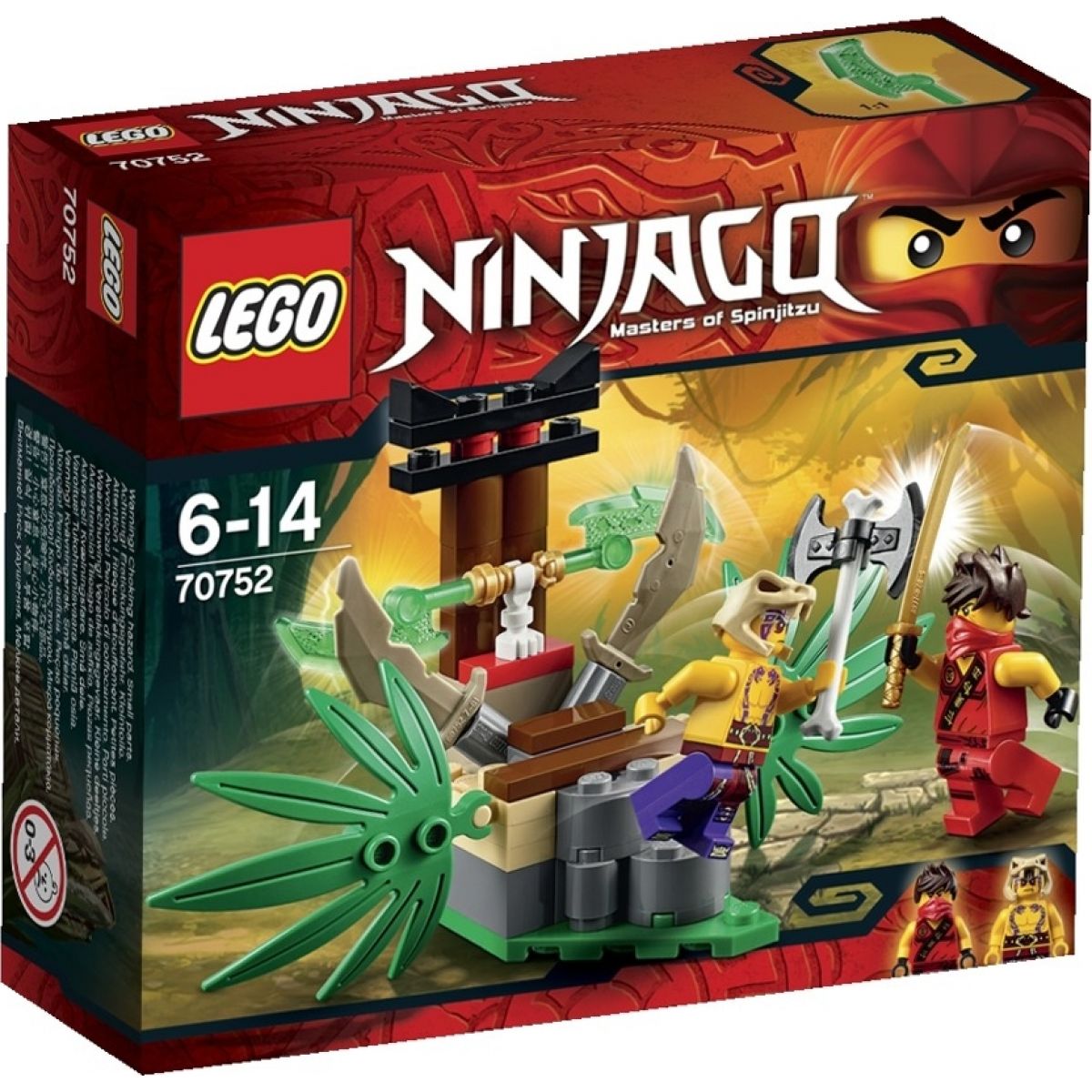 LEGO Ninjago 70752 - Past v džungli