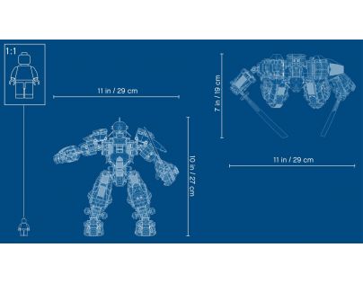 LEGO® NINJAGO® 71720 Robot ohně a kamene