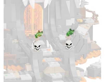 LEGO® NINJAGO® 71722 Kobky Čaroděje lebek