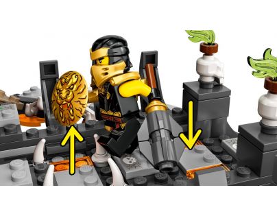LEGO® NINJAGO® 71722 Kobky Čaroděje lebek