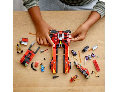 LEGO® NINJAGO® 71737 Kaiův červený bourák