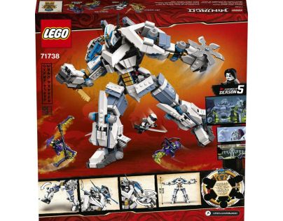 LEGO® NINJAGO® 71738 Zane a bitva s titánskými roboty