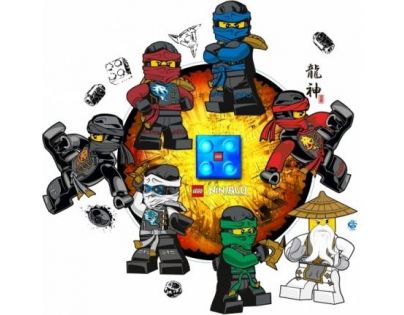 LEGO Ninjago orientační světlo