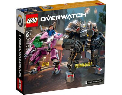 LEGO Overwatch 75973 D.Va a Reinhardt
