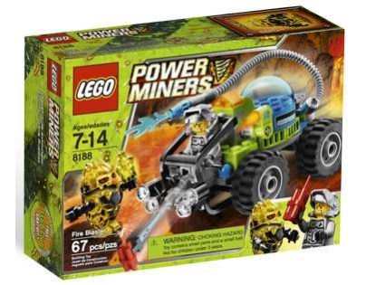 LEGO POWER MINERS 8188 Ohnivý bouřlivák